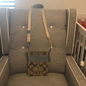 Coach cross body bag